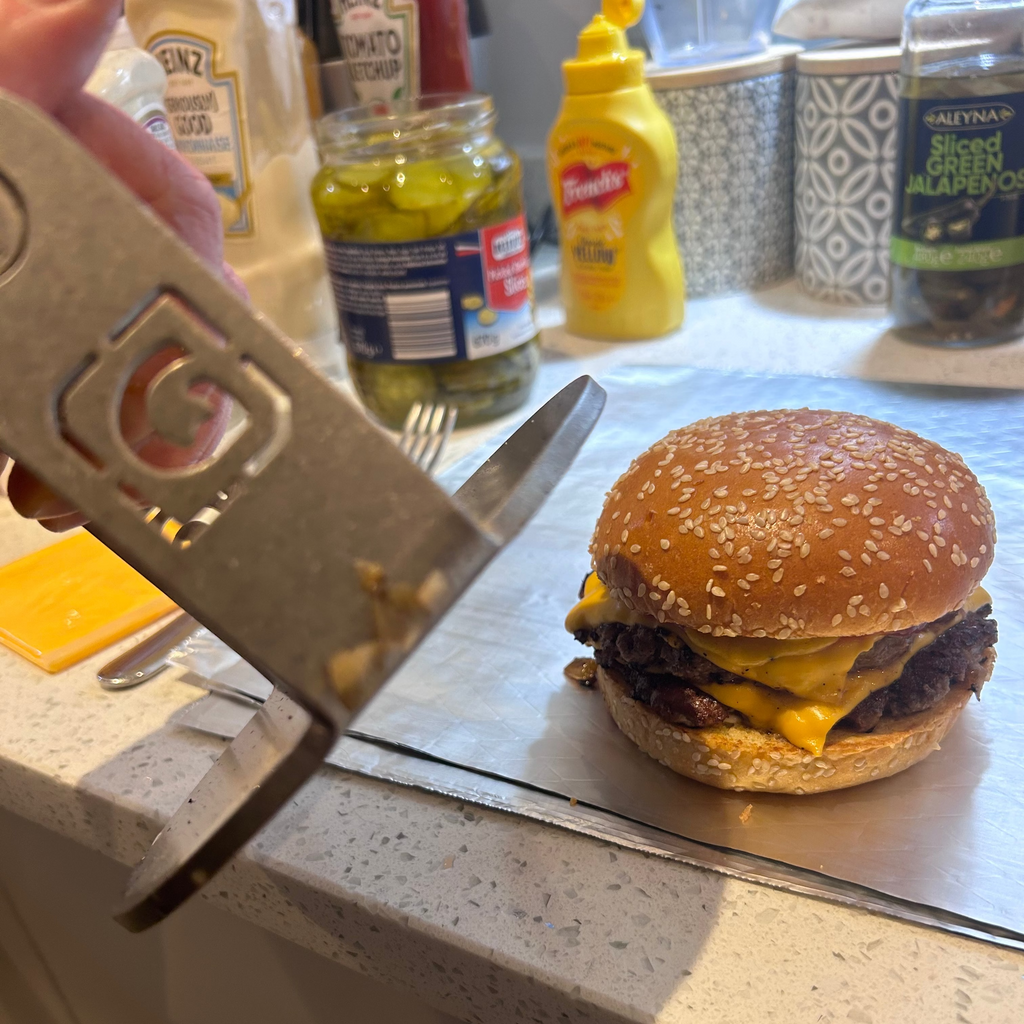 BURGER PATTY PRESS 5 INCH